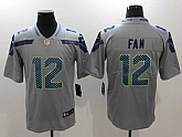 Nike Limited Seattle Seahawks #12 Fan Gray Vapor Untouchable Player Jersey,baseball caps,new era cap wholesale,wholesale hats